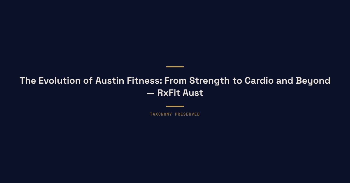 Hero illustration for austin-fitness-evolution-strength-cardio in Austin, TX