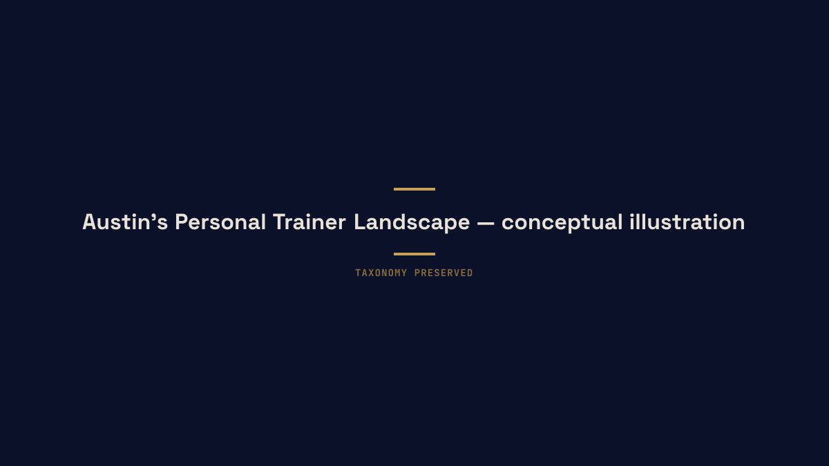 Conceptual diagram illustrating best-personal-trainer-austin-guide