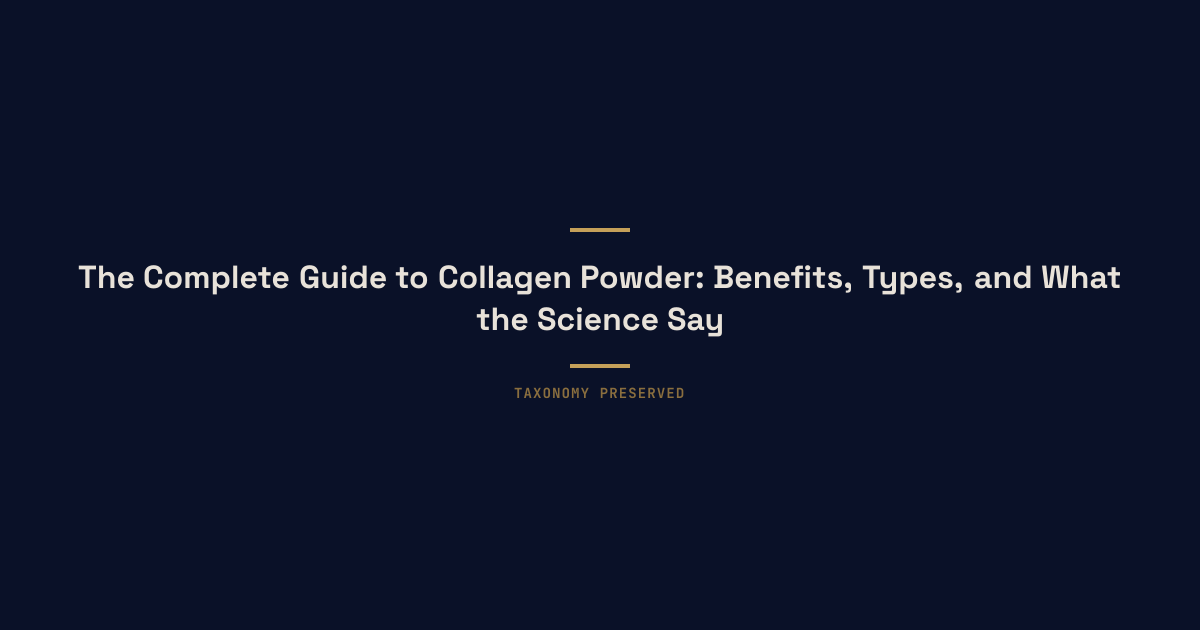 Hero illustration for collagen-powder-benefits-guide in Austin, TX